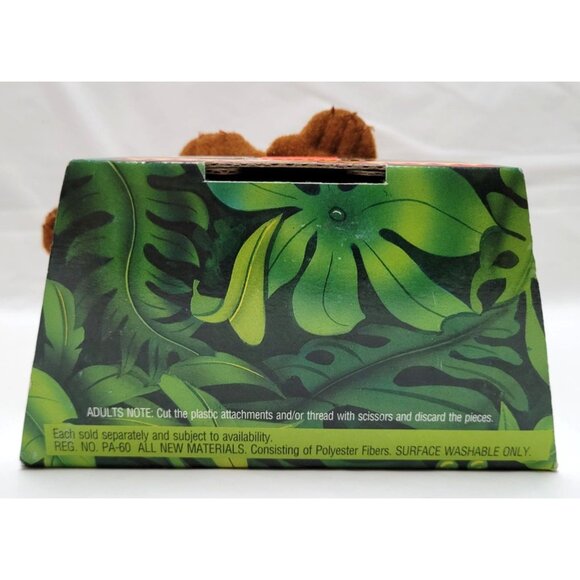 Disney The Lion King Vintage 1994 Jungle Monkey Finger Puppet With Banana NOS - Picture 7 of 7